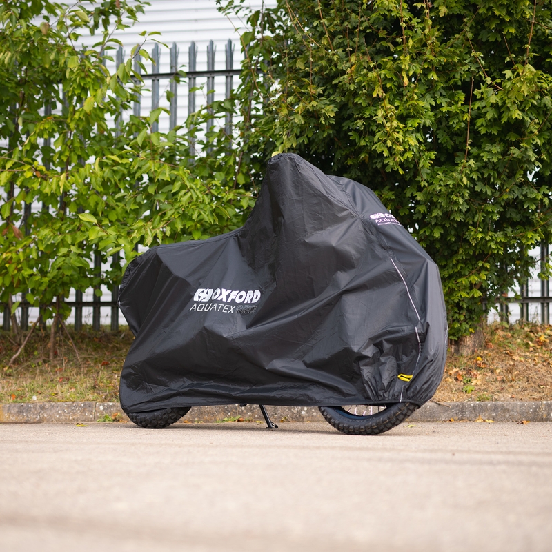 Plachta na motorku Oxford Aquatex PRO černá