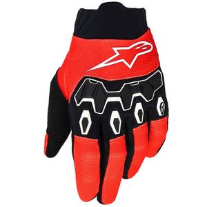 Dětské motokrosové rukavice Alpinestars Full Bore V2 Youth/Kids červeno černo-bílé