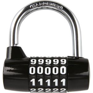 Zámek U profil Oxford 5-DIGIT černý