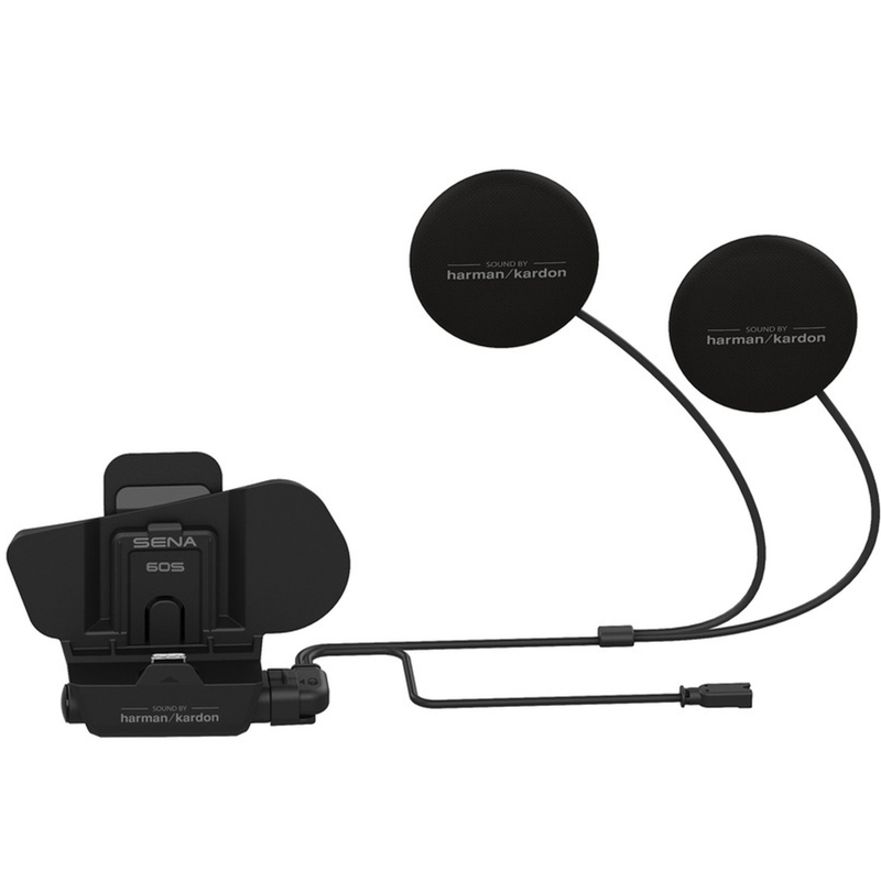 Držák na přilbu s příslušenstvím pro headset Sena 60S včetně uni. mikrofonu černý