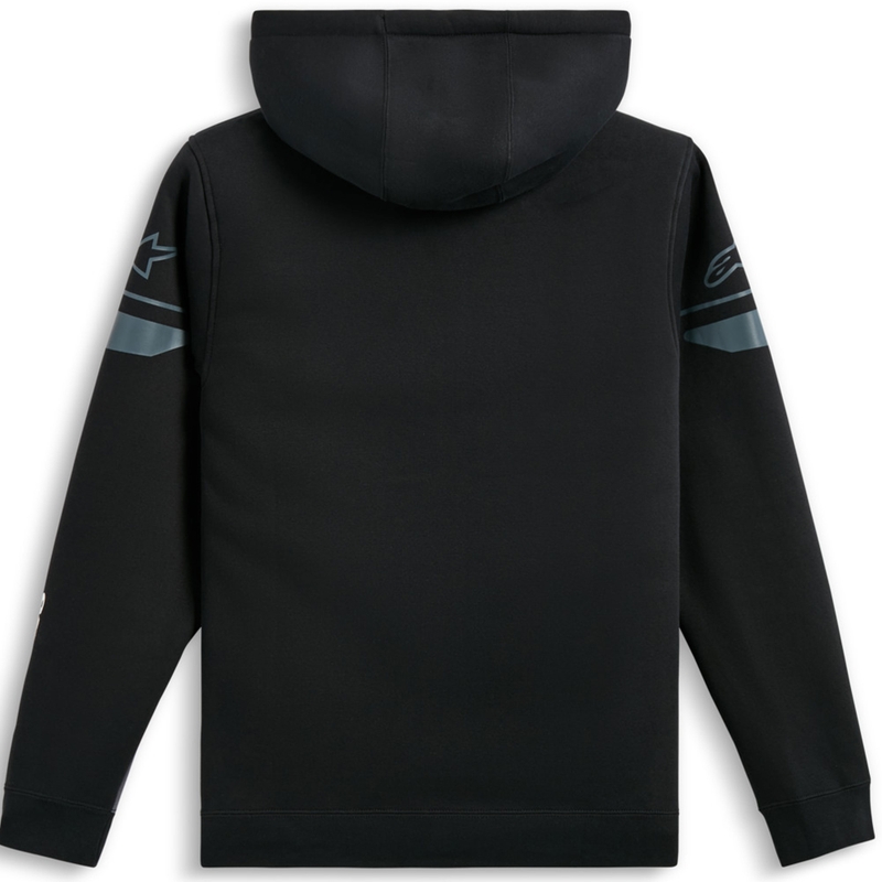 Mikina Alpinestars Esemex Hoodie černo-šedá