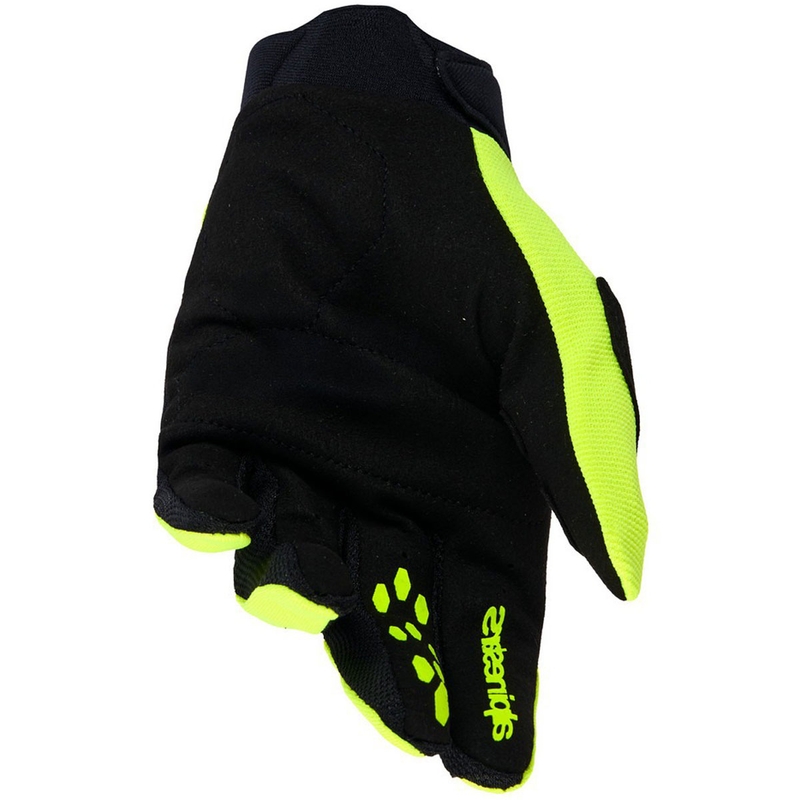 Dětské motokrosové rukavice Alpinestars Full Bore V2 Youth/Kids fluo žluto-černé
