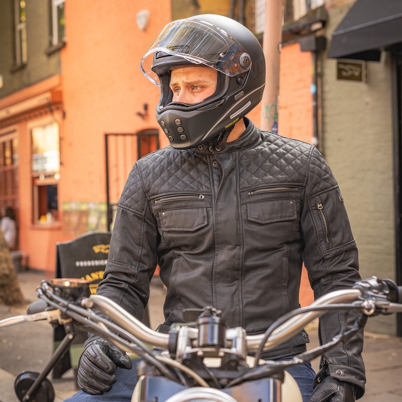 Bunda na motorku OXFORD HARDY 2.0 černá