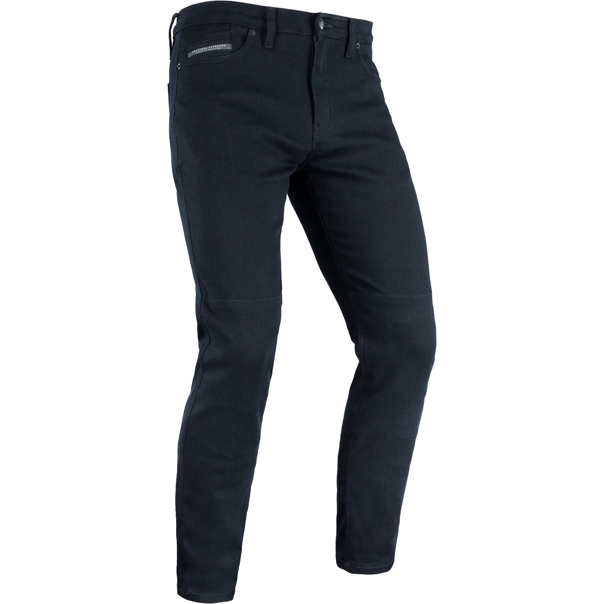 Džíny na motorku OXFORD ORIGINAL APPROVED SUPER STRETCH JEANS AA SLIM FIT modré indigo Velikost: 38