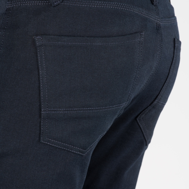 Džíny na motorku OXFORD ORIGINAL APPROVED SUPER STRETCH JEANS AA SLIM FIT modré indigo