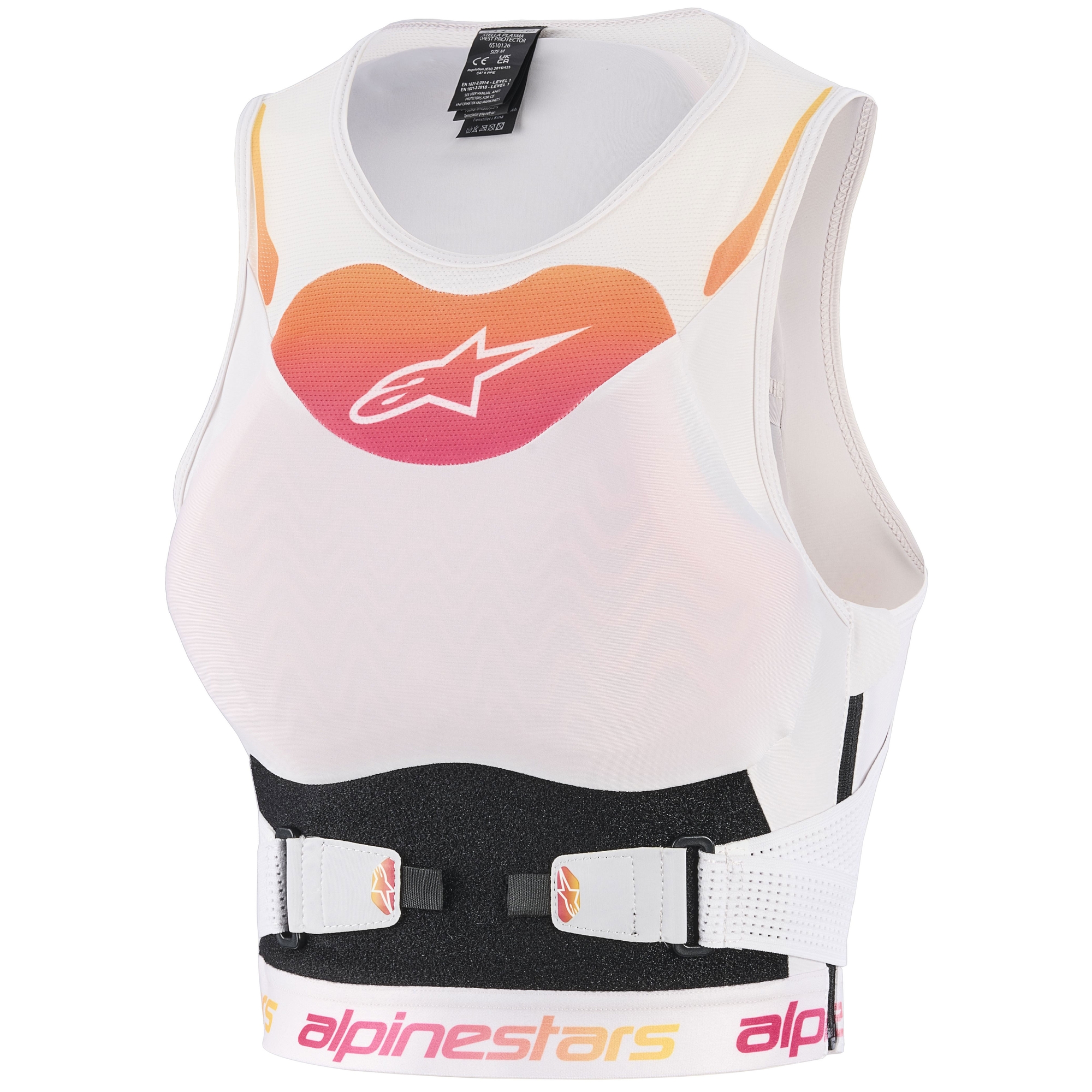 Dámský chránič těla Alpinestars Stella Plasma Chest bílo-gradient Velikost: S