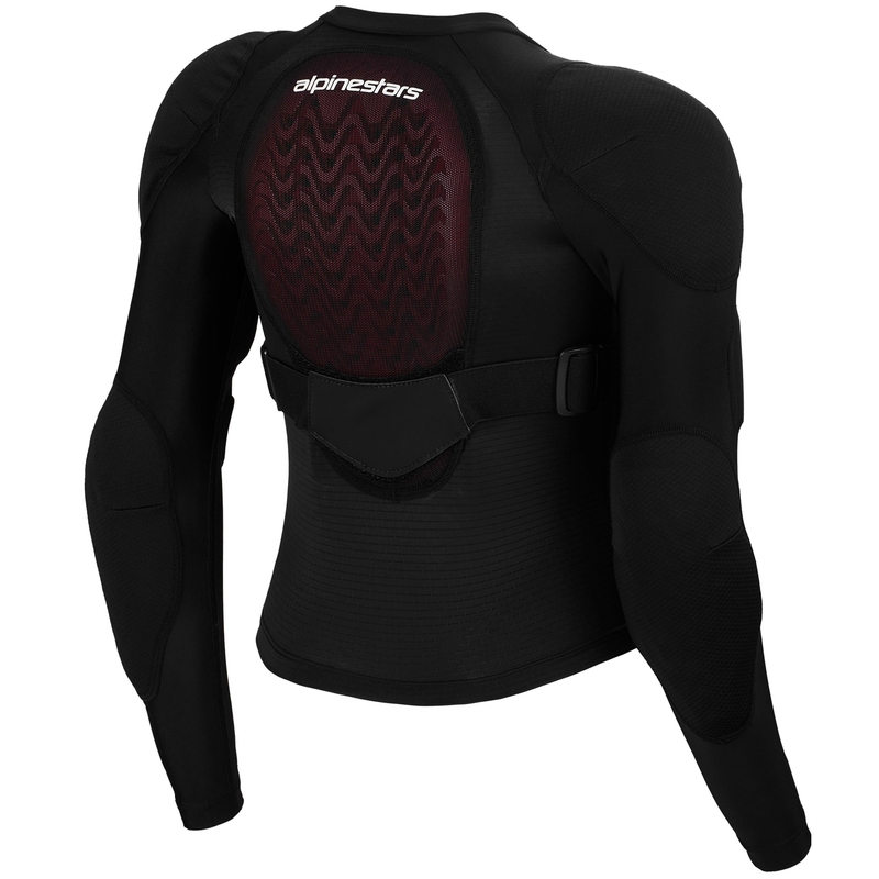 Dětský chránič těla Alpinestars Bionic Plasma LT Youth dlouhý rukáv černo-červeno-bílý