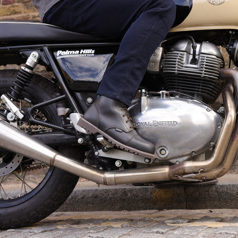Boty na motorku Oxford Merton 2.0 hnědé