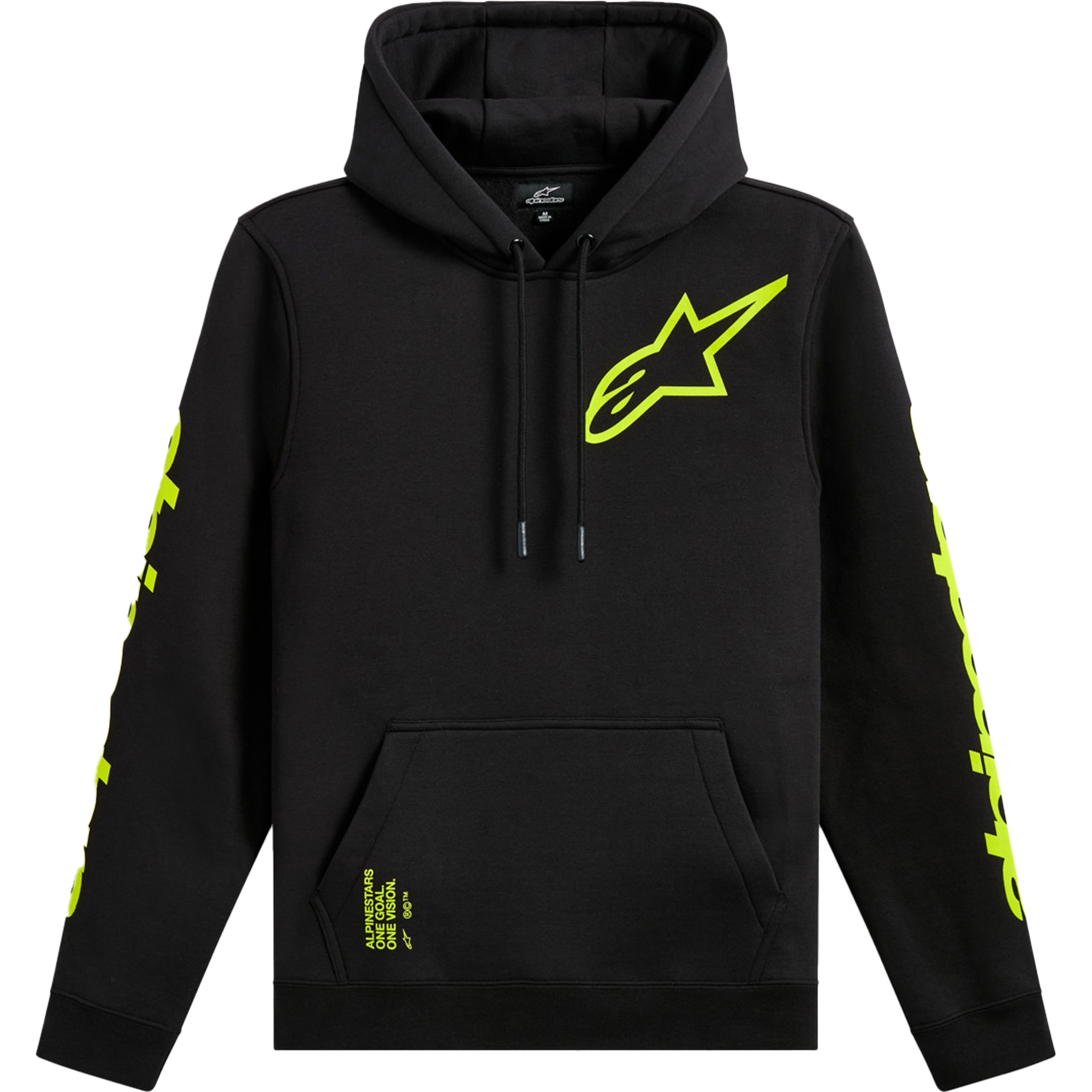 Mikina Alpinestars Triple Hoodie černá Velikost: S