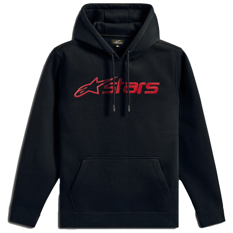 Mikina Alpinestars Blaze Hoodie 3 černo-červená