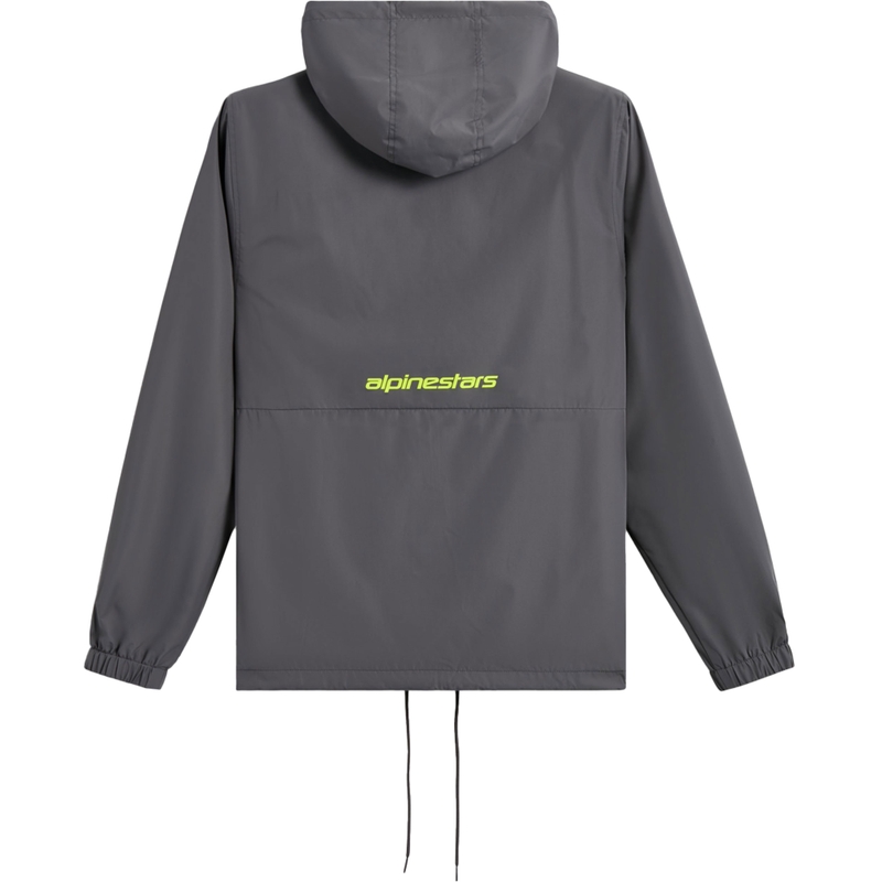 Bunda Alpinestars Speeder Chromium Windbreaker šedo-fluo žlutá
