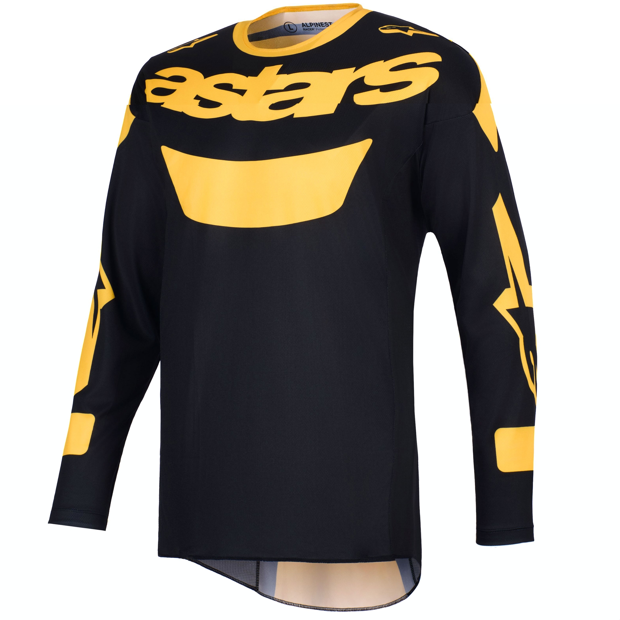Motokrosový dres Alpinestars Racer Riway žluto-černý Velikost: S