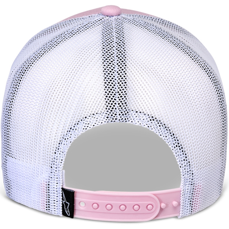 Kšiltovka Alpinestars Flag Snap Hat růžovo-bílá