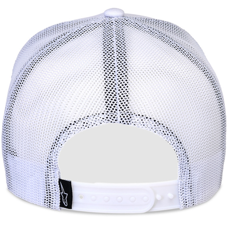 Kšiltovka Alpinestars Flag Snap Hat bílo-bílá