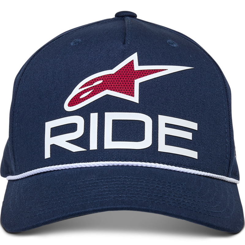 Kšiltovka Alpinestars Ride Comp Snapback modro-bílo-červená