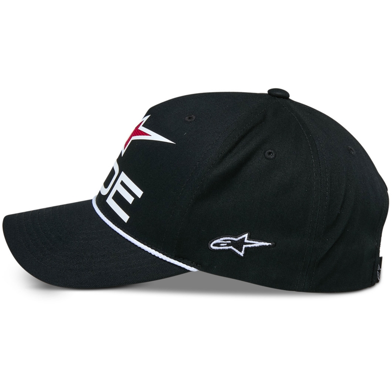 Kšiltovka Alpinestars Ride Comp Snapback černo-bílo-červená