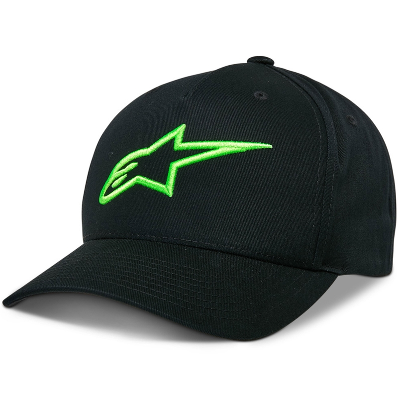 Kšiltovka Alpinestars Ageless Snapback černo-zelená