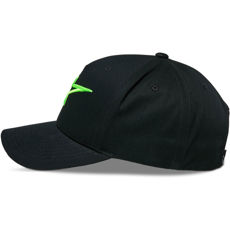 Kšiltovka Alpinestars Ageless Snapback černo-zelená