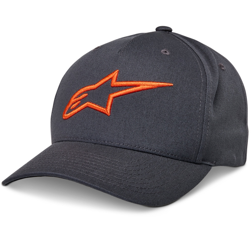 Kšiltovka Alpinestars Ageless Snapback šedo-oranžová