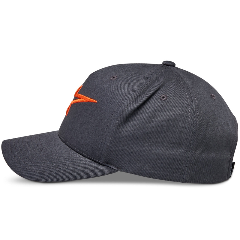 Kšiltovka Alpinestars Ageless Snapback šedo-oranžová