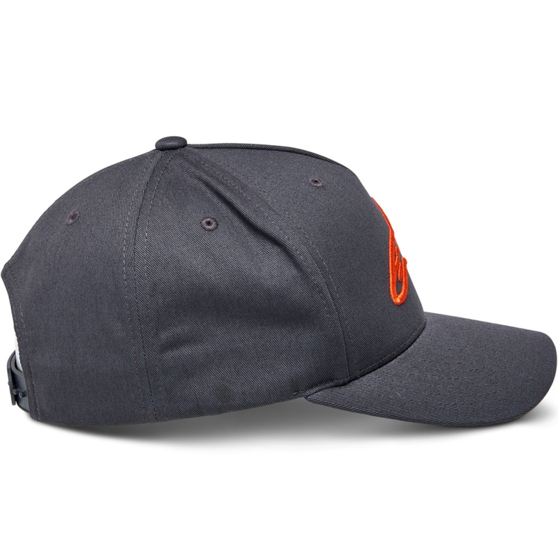 Kšiltovka Alpinestars Ageless Snapback šedo-oranžová