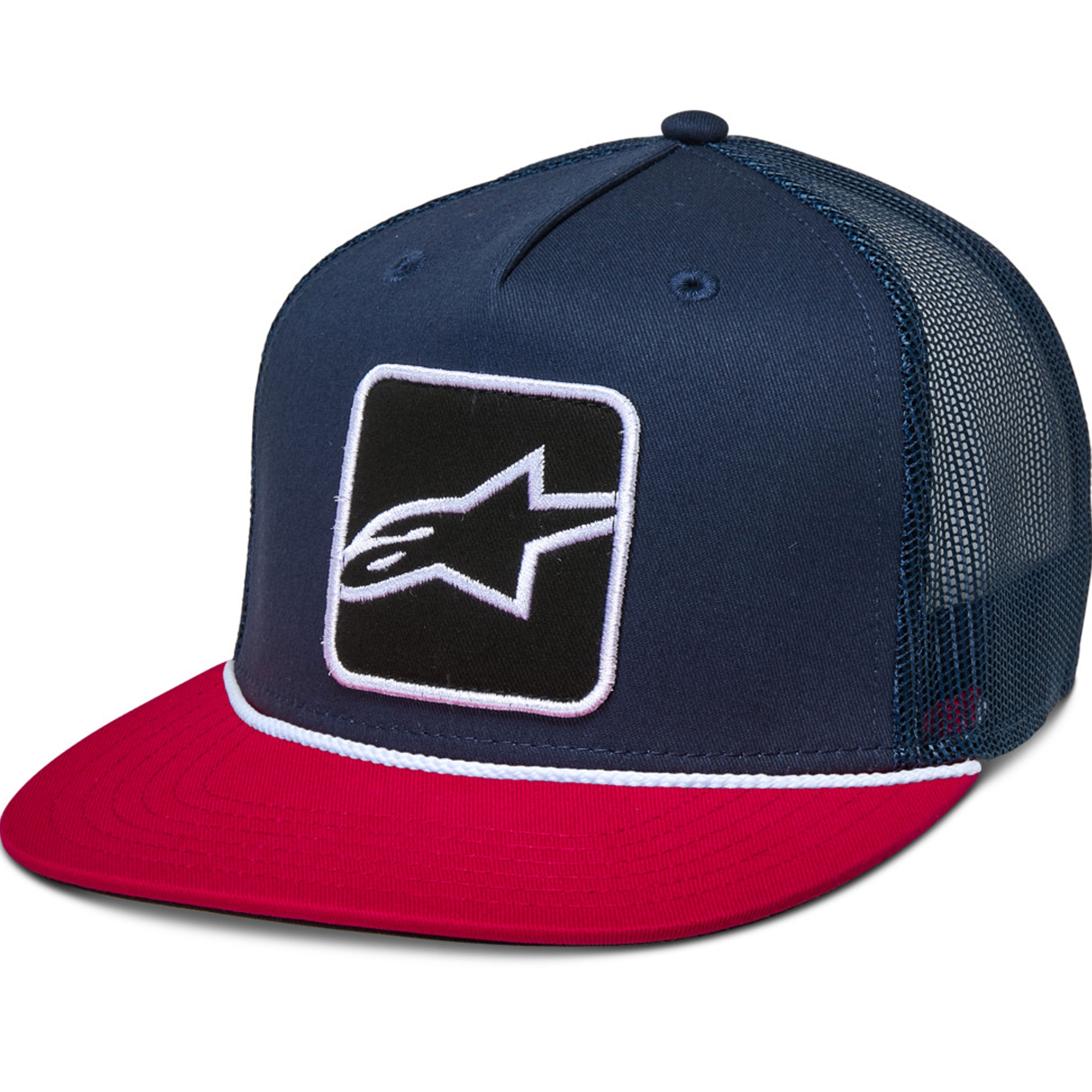 Kšiltovka Alpinestars Control modro-modro-červená