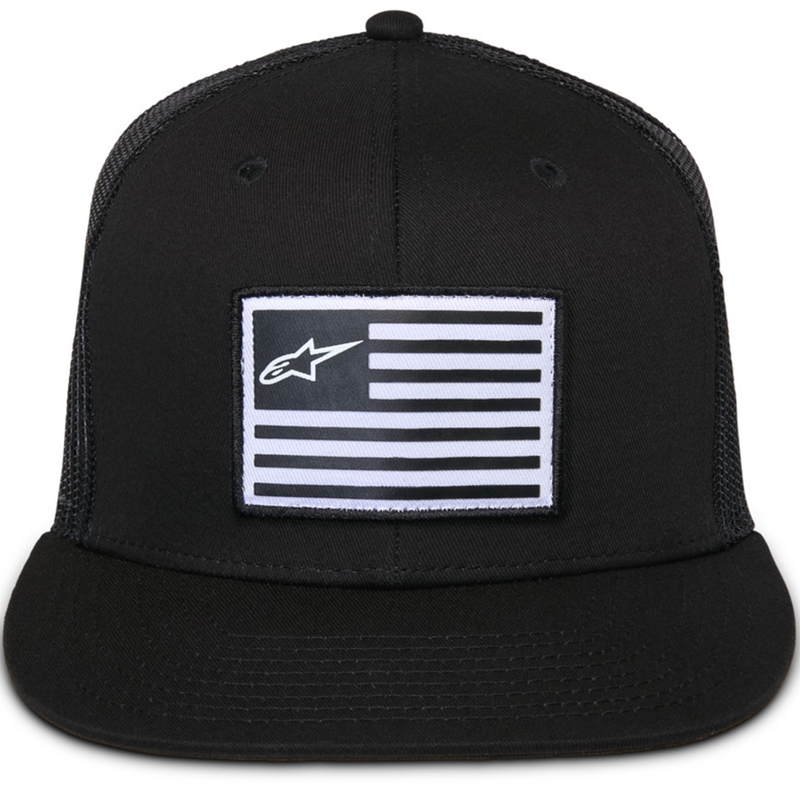 Kšiltovka Alpinestars Flag Hat černo-černá