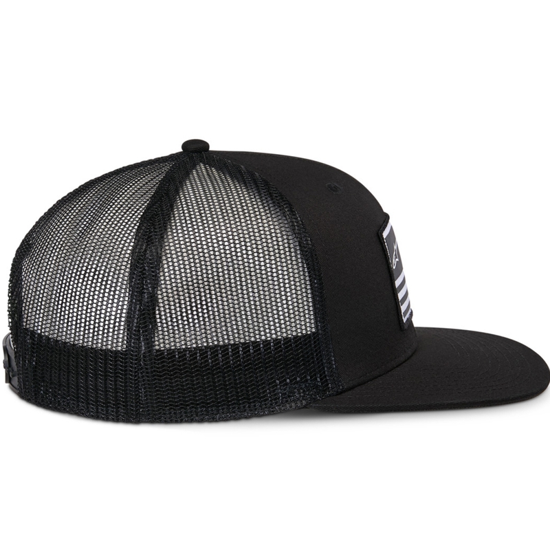 Kšiltovka Alpinestars Flag Hat černo-černá