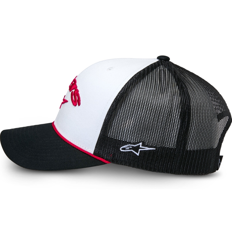 Kšiltovka Alpinestars Agree bílo-černá