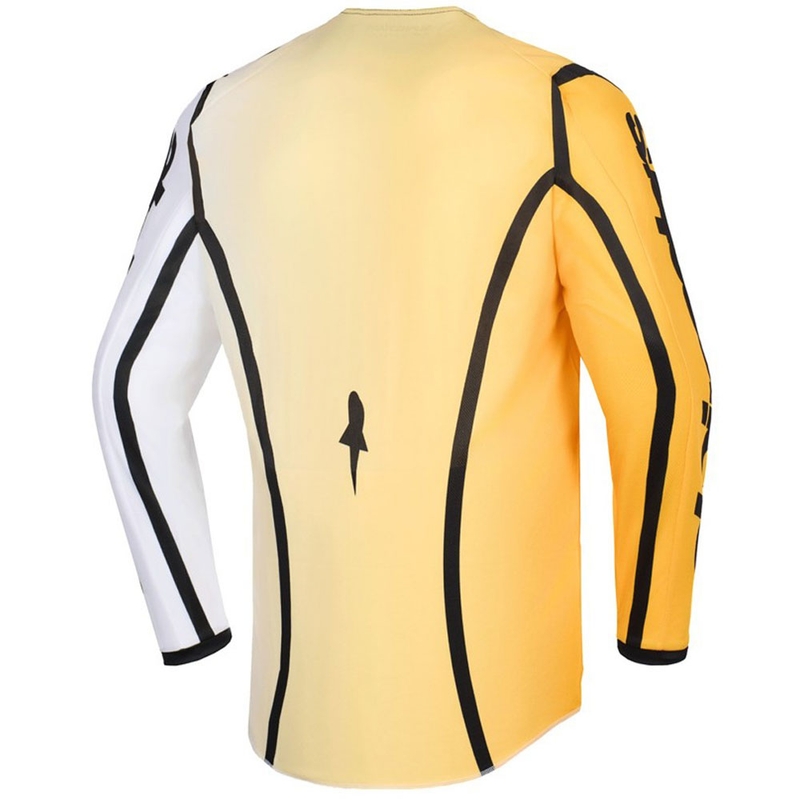 Motokrosový dres Alpinestars Fluid Apex žluto-černý