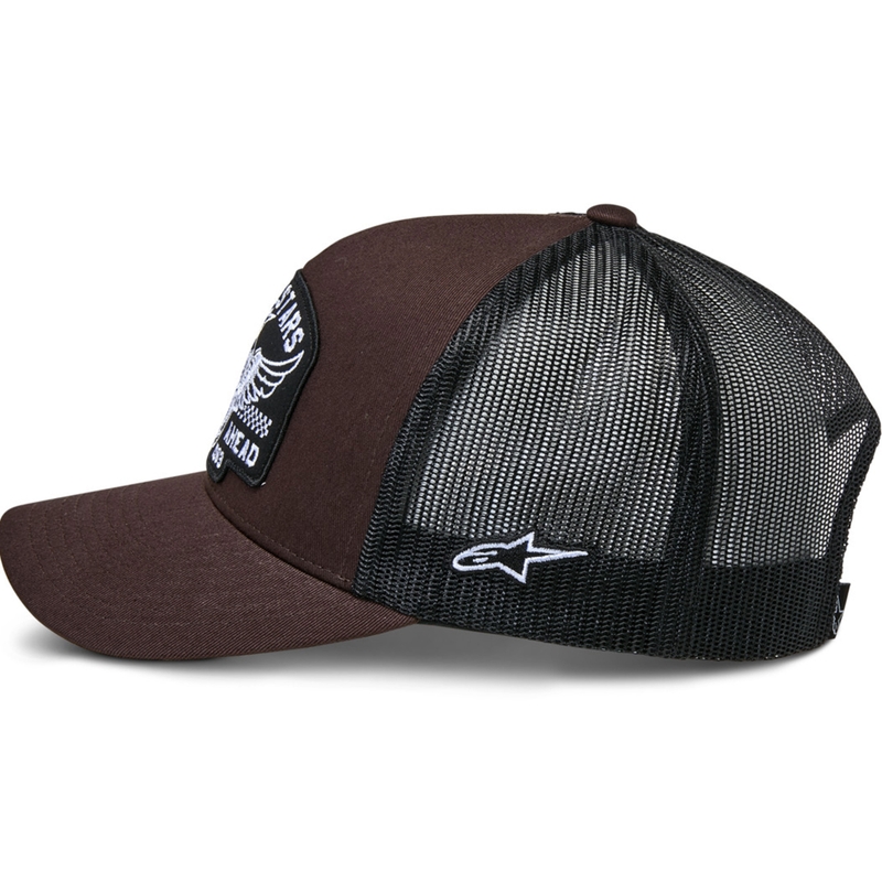Kšiltovka Alpinestars Heritage Patch hnědo-černá