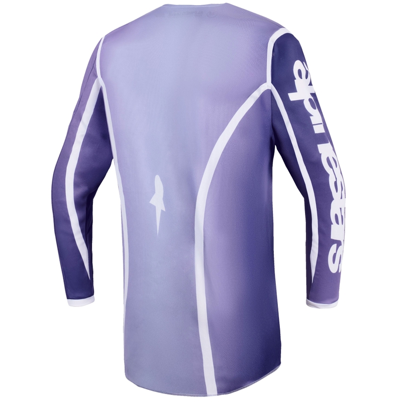 Dámský motokrosový dres Alpinestars Stella Fluid Apex fialovo-bílý