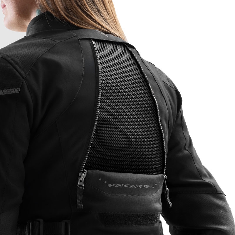 Dámská bunda na motorku Rebelhorn Hardy 3.0 černá