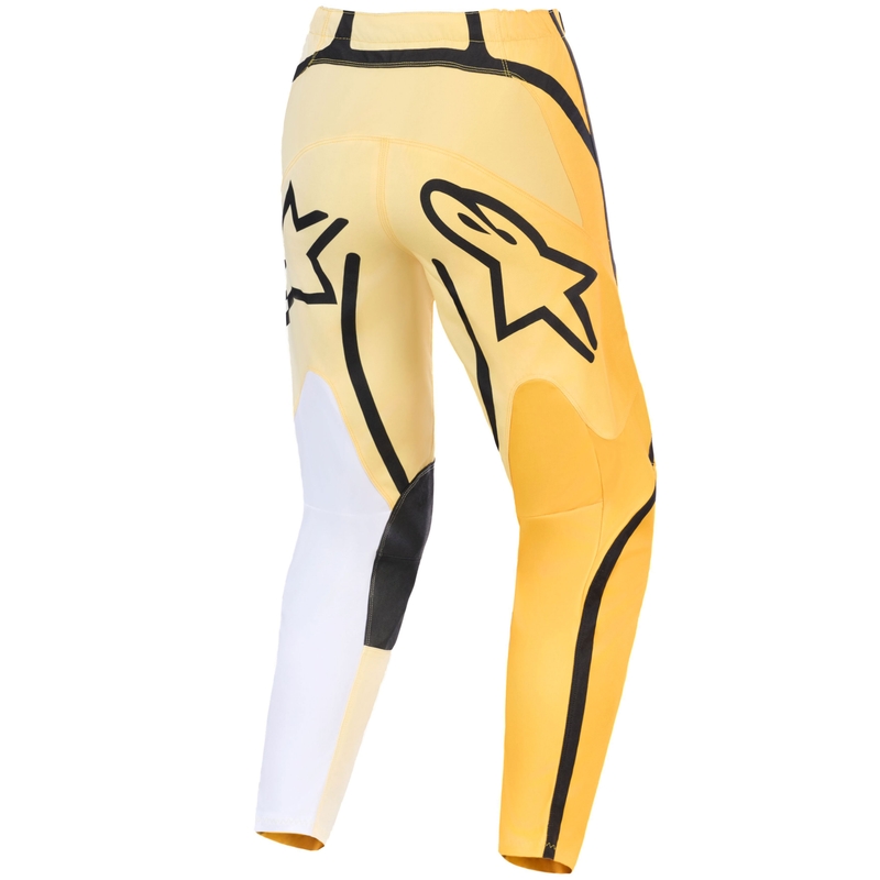 Motokrosové kalhoty Alpinestars Fluid Apex žluto-černé