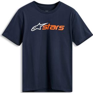 Tričko Alpinestars Blaze 2.0 CSF modro-bílo-oranžové