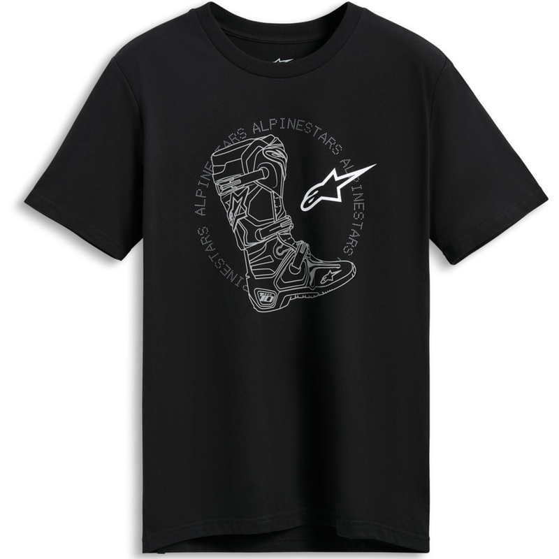 Tričko Alpinestars Tech Boot CSF černé