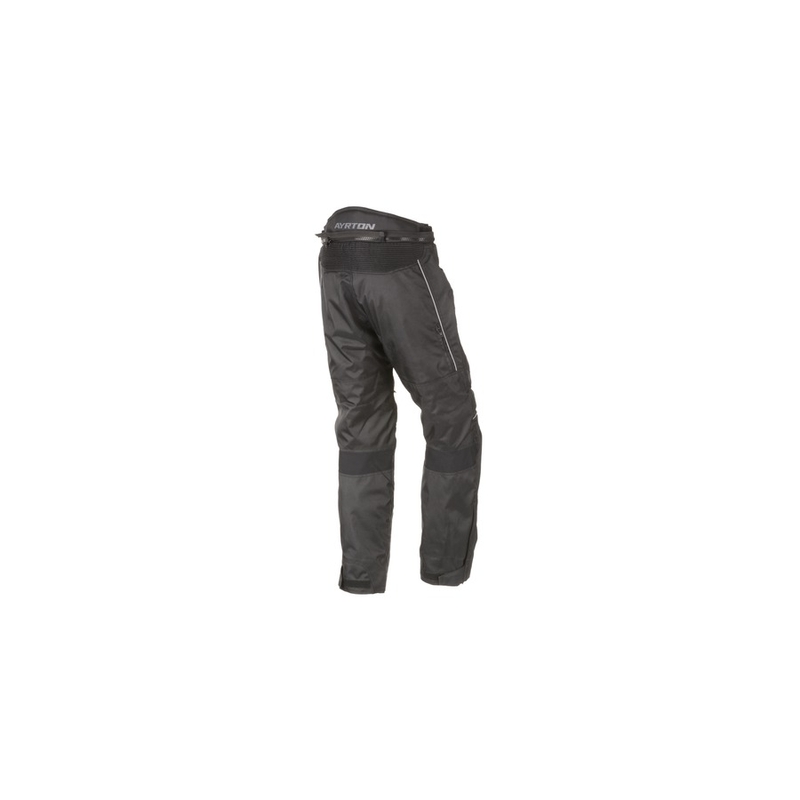 Prodloužené kalhoty na motorku Ayrton Brock černo-šedé