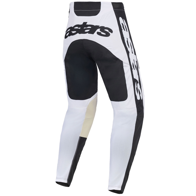 Motokrosové kalhoty Alpinestars Racer Riway bílo-černé