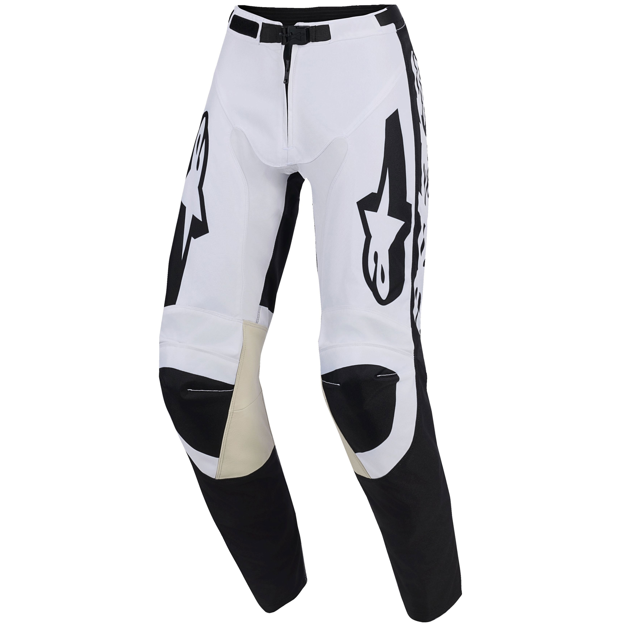 Motokrosové kalhoty Alpinestars Racer Riway bílo-černé Velikost: 38
