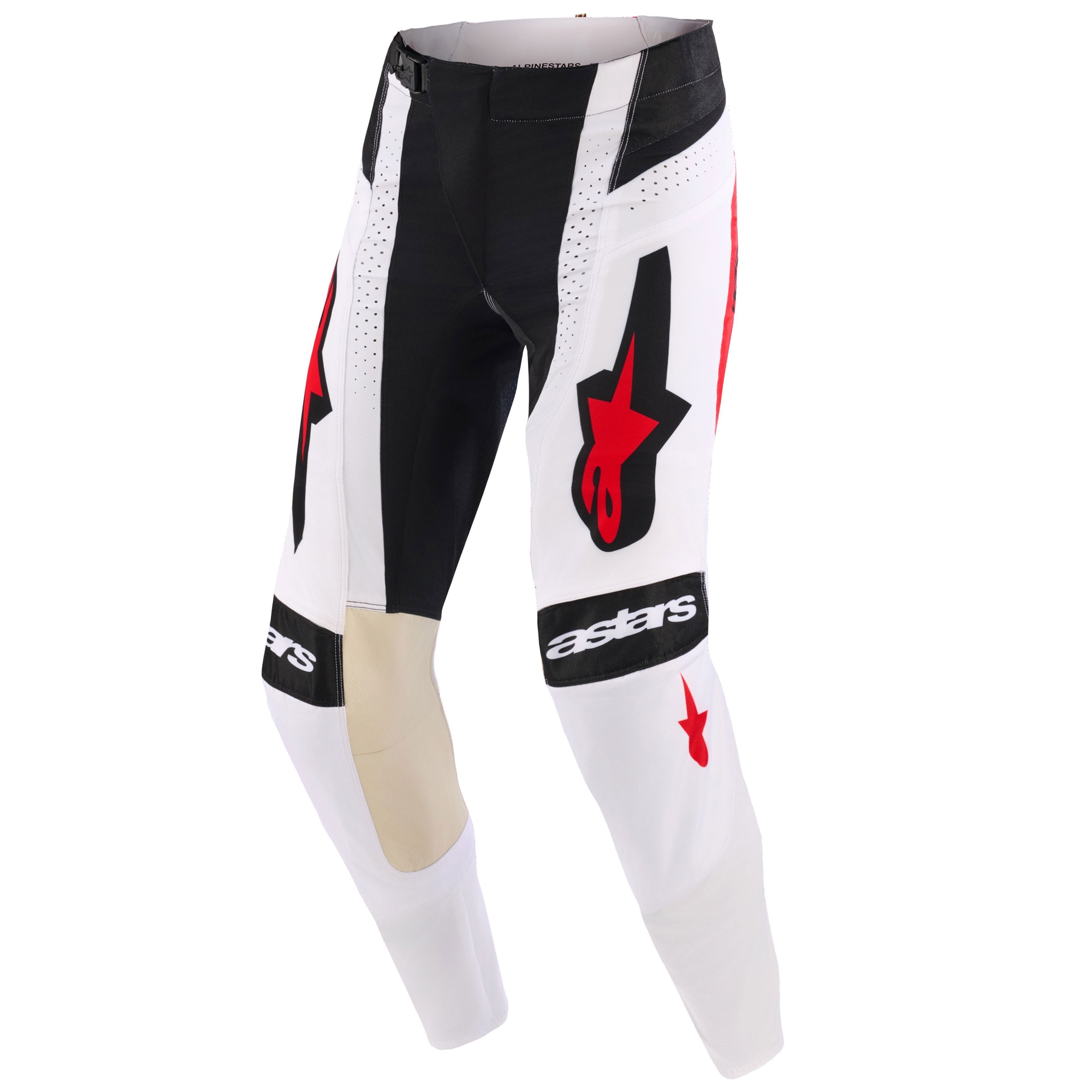Motokrosové kalhoty Alpinestars Techstar Knif černo-bílo-modro-červené Velikost: 28