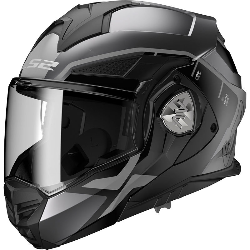Překlápěcí helma na motorku LS2 FF901 Advant X Metryk titanová