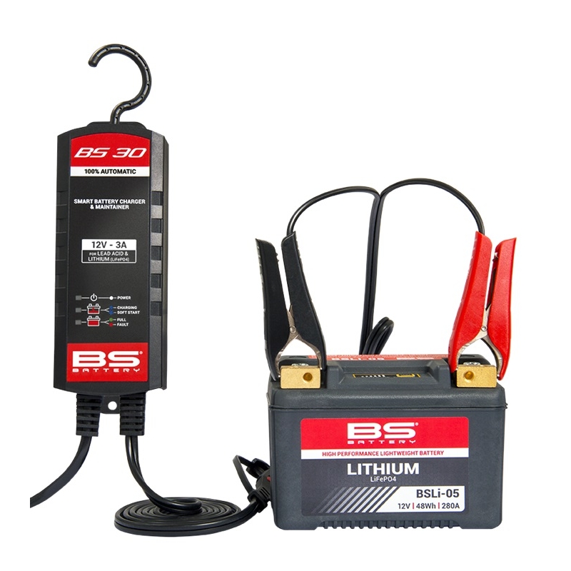 Nabíječka baterií BS-BATTERY SMART (suitable also for Lithium) 12V 3A