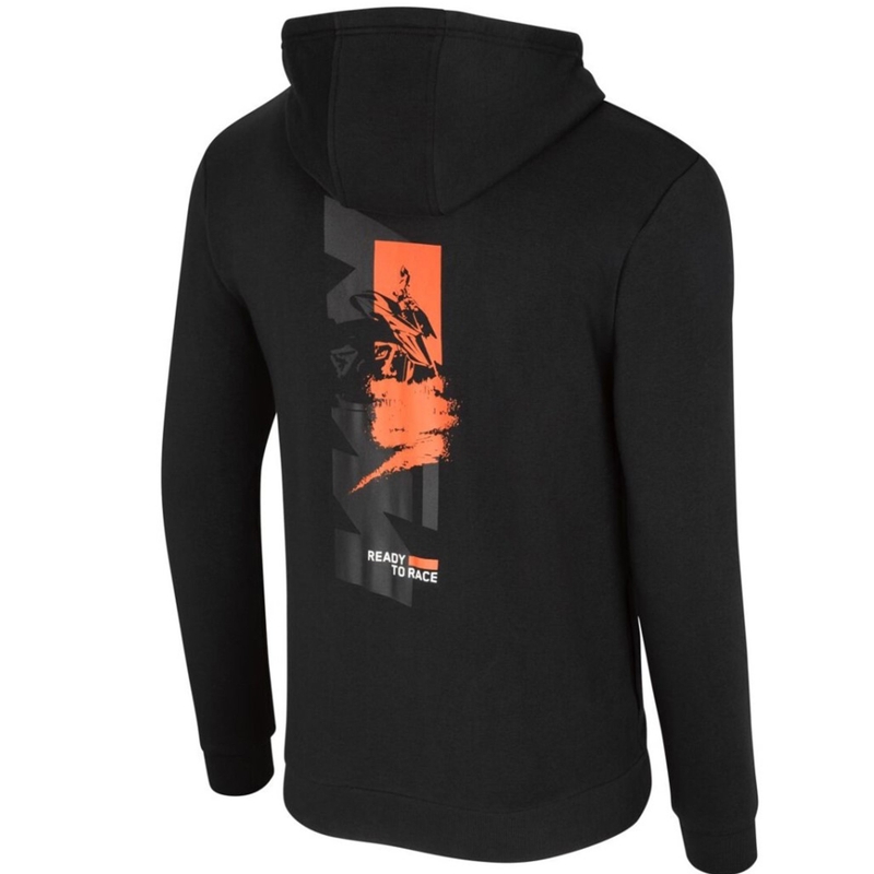 Mikina KTM Beast Zip Hoodie černá