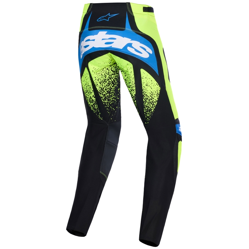 Motokrosové kalhoty Alpinestars Techstar Nomur tmavě modro-fluo žluto-modré