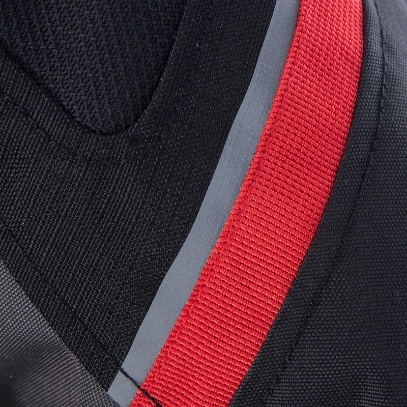 Bunda na motorku Oxford Montreal 4.0 Dry2Dry™ černo-šedo-červená