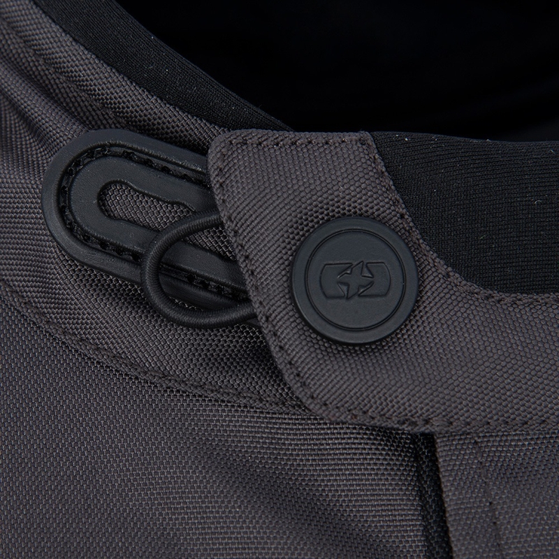 Bunda na motorku Oxford Montreal 4.0 Dry2Dry™ černo-šedo-červená