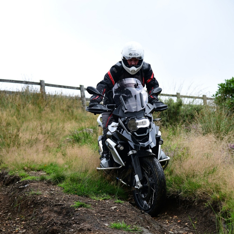 Bunda na motorku Oxford Montreal 4.0 Dry2Dry™ černo-šedo-červená