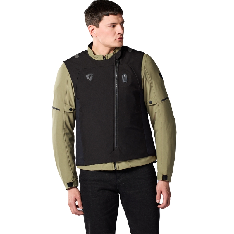 Airbagová vesta na motorku Revit Avertum Street Tech-Air® černá