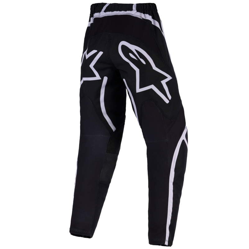 Dětské motokrosové kalhoty Alpinestars Fluid Apex černo-šedé