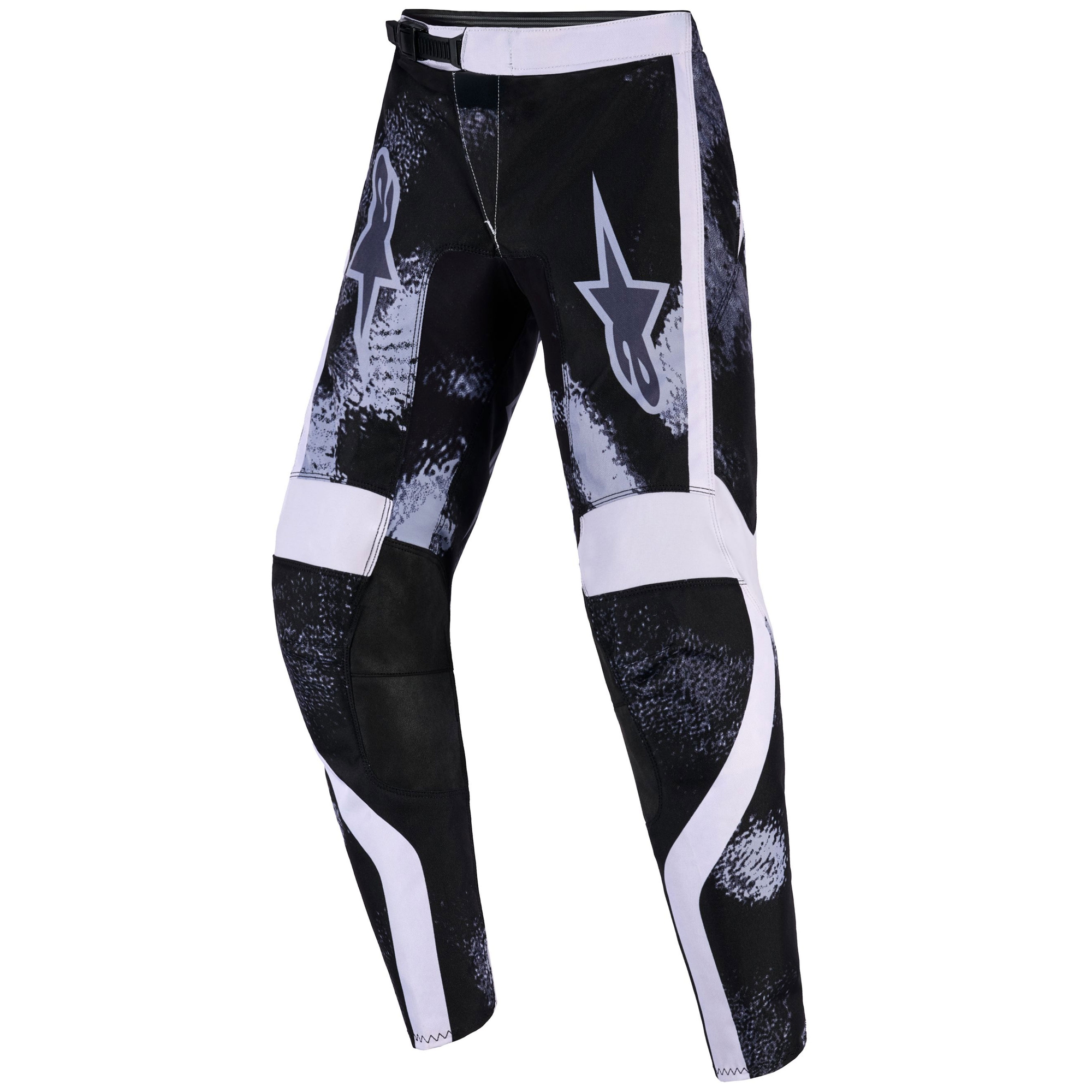 Dětské motokrosové kalhoty Alpinestars Fluid Lahnd stupně šedo-camo Velikost: 22